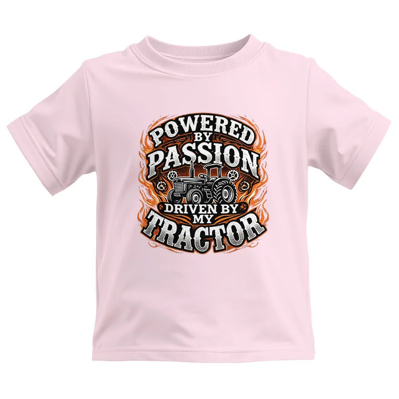 Powered By Passion Driven By My Tractor 5 - Kids Heavy Cotton™ Tee