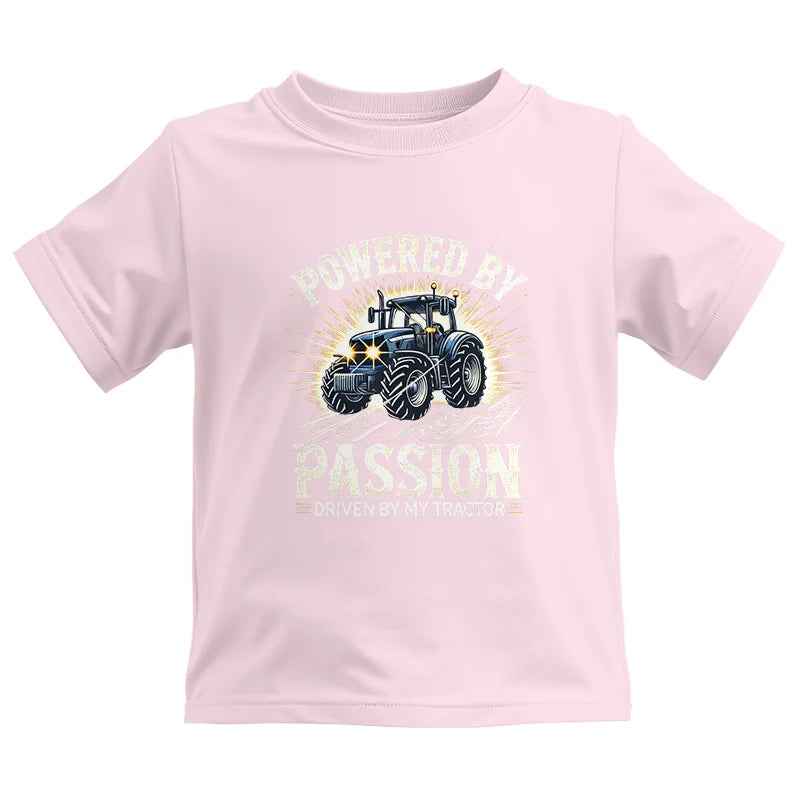 Image of Powered By Passion Driven By My Tractor - Kids Heavy Cotton™ Tee