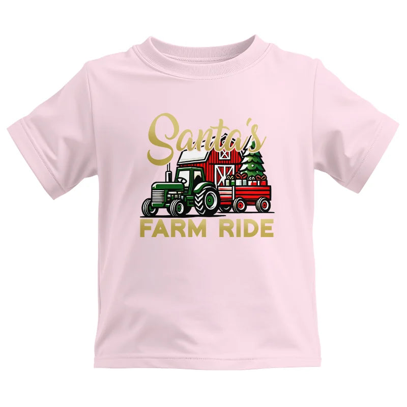 Santa's Farm Ride 2 - Kids Heavy Cotton™ Tee