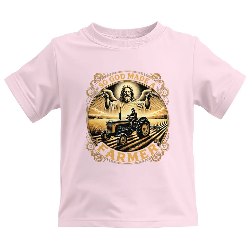 So God Made A Farmer 1 - Kids Heavy Cotton™ Tee