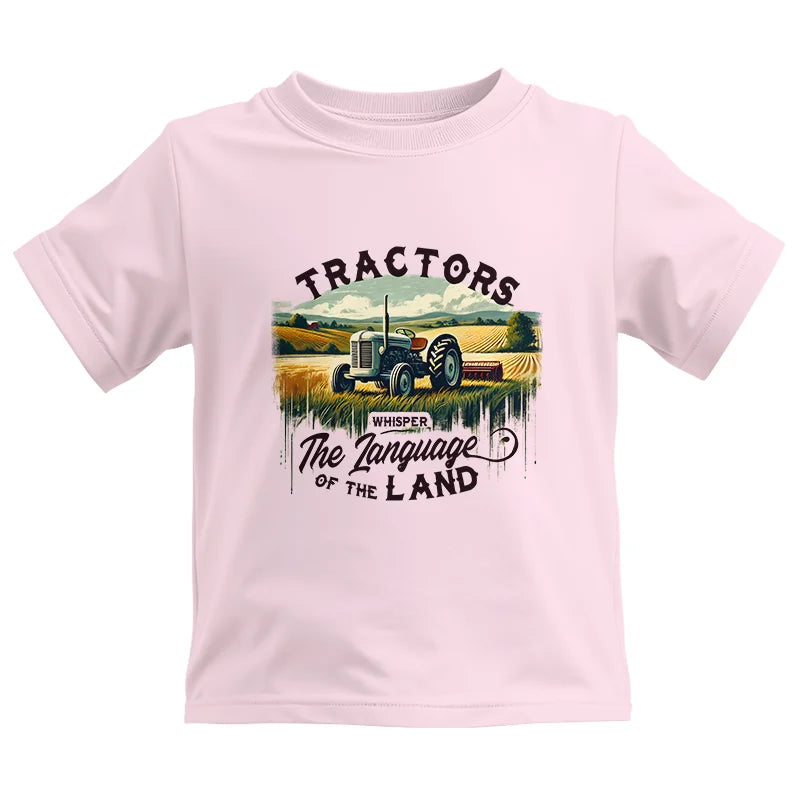 Tractors Whisper The Language Of The Land 2 - Kids Heavy Cotton™ Tee