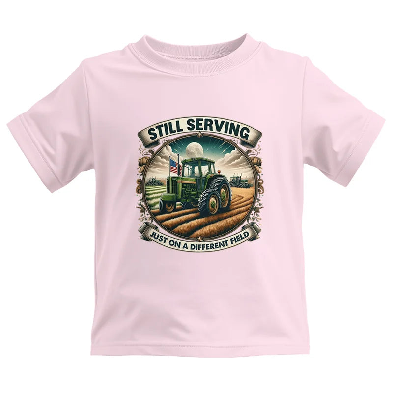 Image of Veteran Farmer Still Serving 4 - Kids Heavy Cotton™ Tee