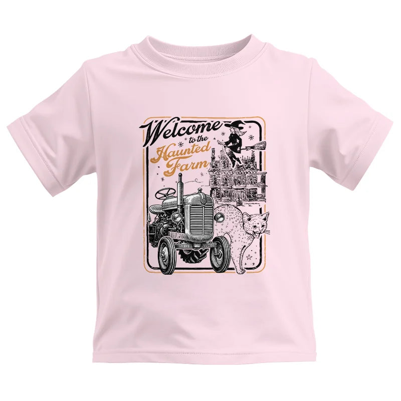 Welcome To The Haunted Farm 1 - Kids Heavy Cotton™ Tee