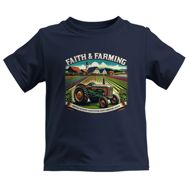 Image of Faith And Farming 4 - Kids Heavy Cotton™ Tee