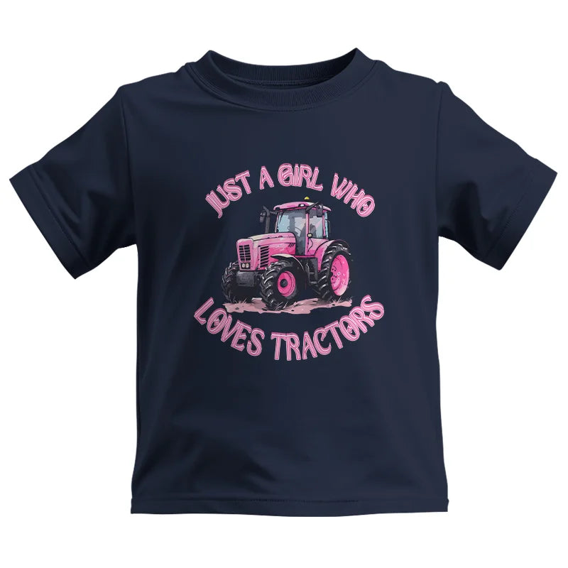 Just A Girl Who Loves Tractors 1 - Kids Heavy Cotton™ Tee