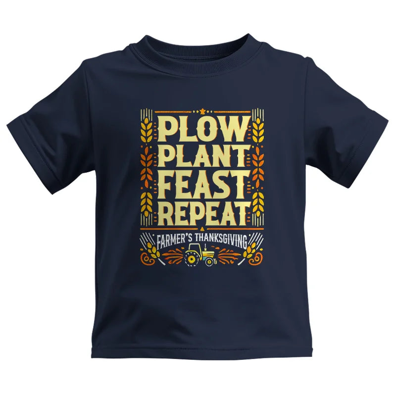 Image of Plow Plant Feast Repeat - Kids Heavy Cotton™ Tee