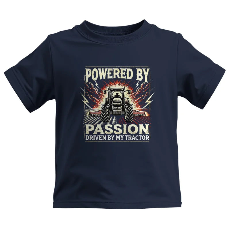 Powered By Passion Driven By My Tractor 4 - Kids Heavy Cotton™ Tee