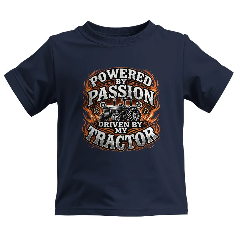 Powered By Passion Driven By My Tractor 5 - Kids Heavy Cotton™ Tee