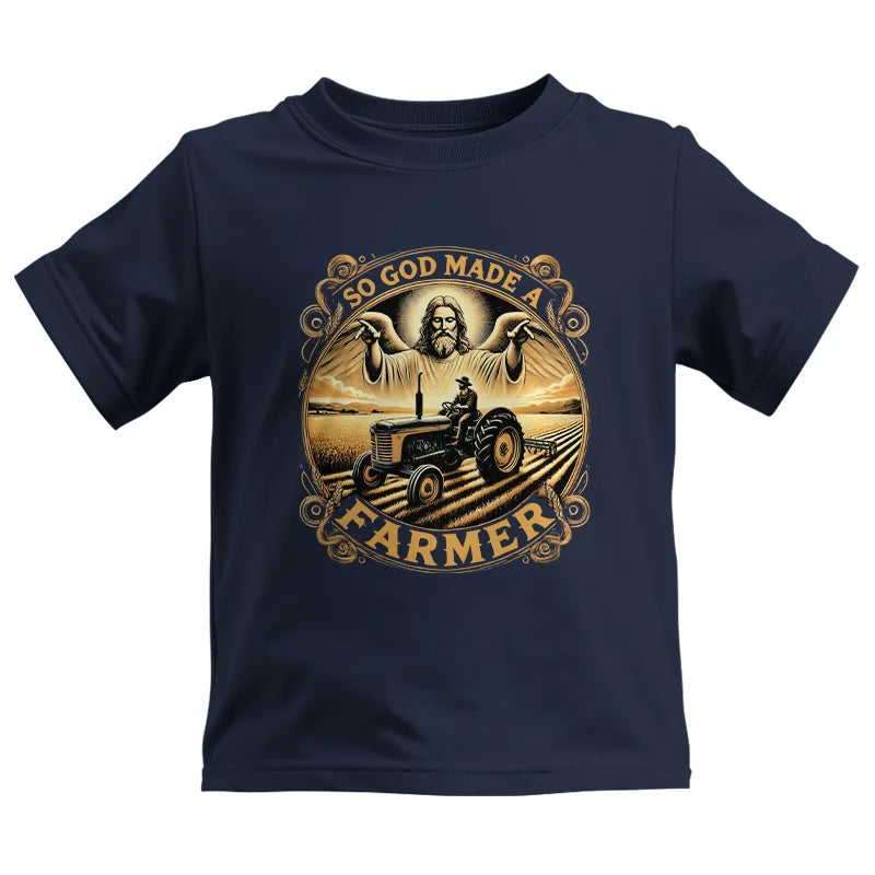 So God Made A Farmer 1 - Kids Heavy Cotton™ Tee