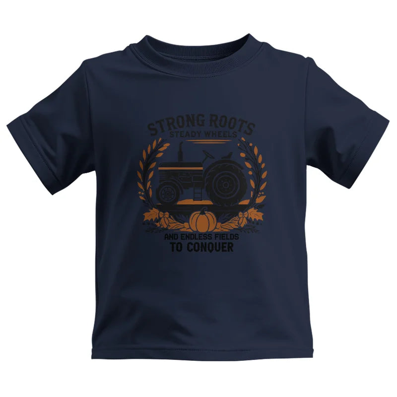 Thanksgiving Farmer Endless Fields To Conquer 3 - Kids Heavy Cotton™ Tee