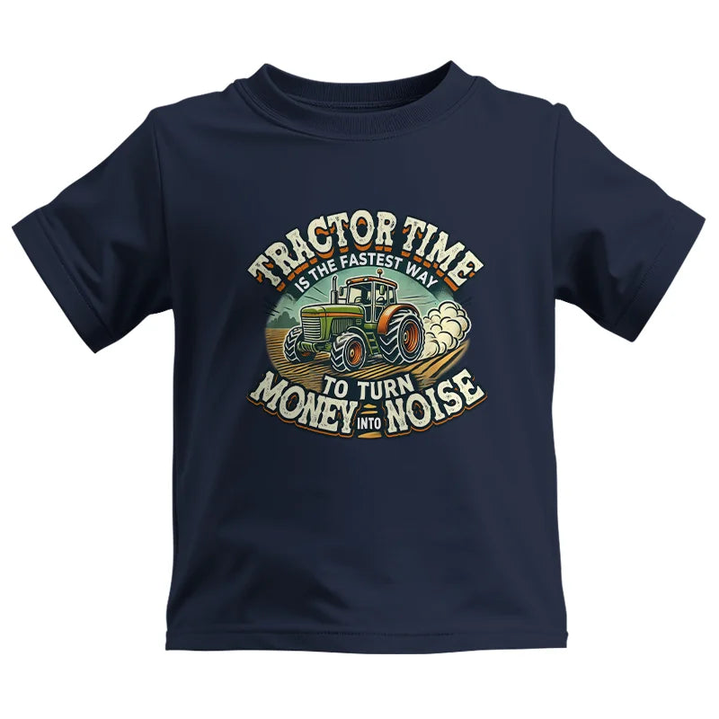 Image of Tractor Time To Turn Money Into Noise - Kids Heavy Cotton™ Tee