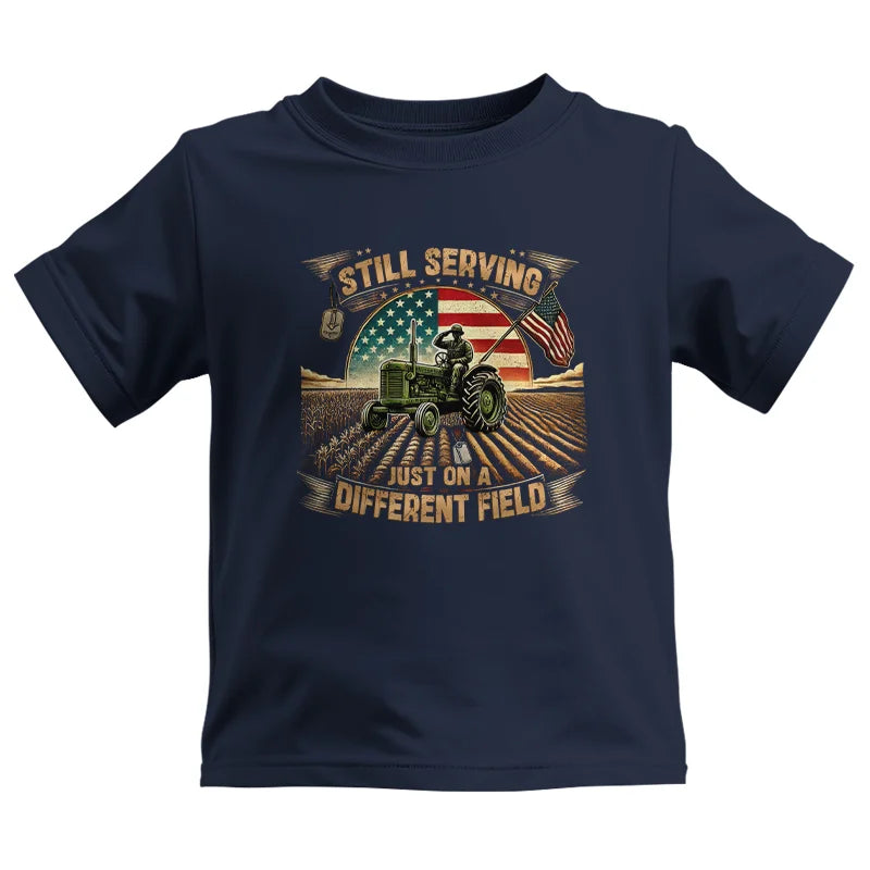 Image of Veteran Farmer Still Serving 8 - Kids Heavy Cotton™ Tee