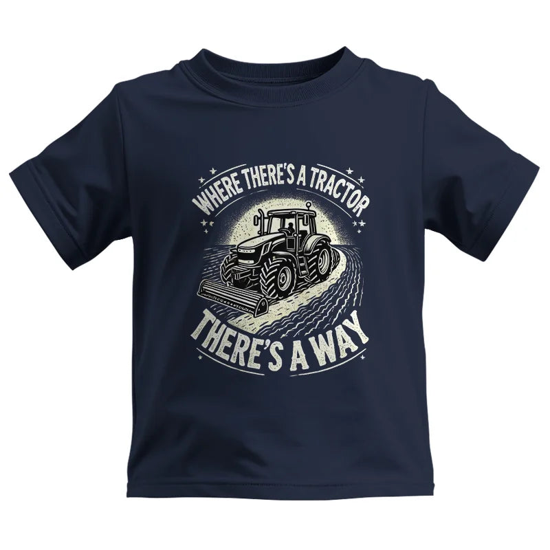 Where There's A Tractor There's A Way 1 - Kids Heavy Cotton™ Tee