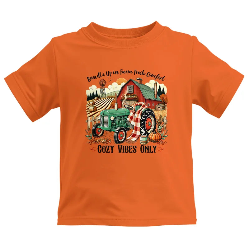 Bundle Up in Farm Fresh Comfort_Cozy Vibes Only - Kids Heavy Cotton™ Tee