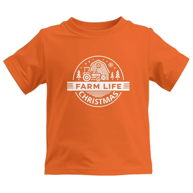 Image of Farm Life Christmas 1 - Kids Heavy Cotton™ Tee