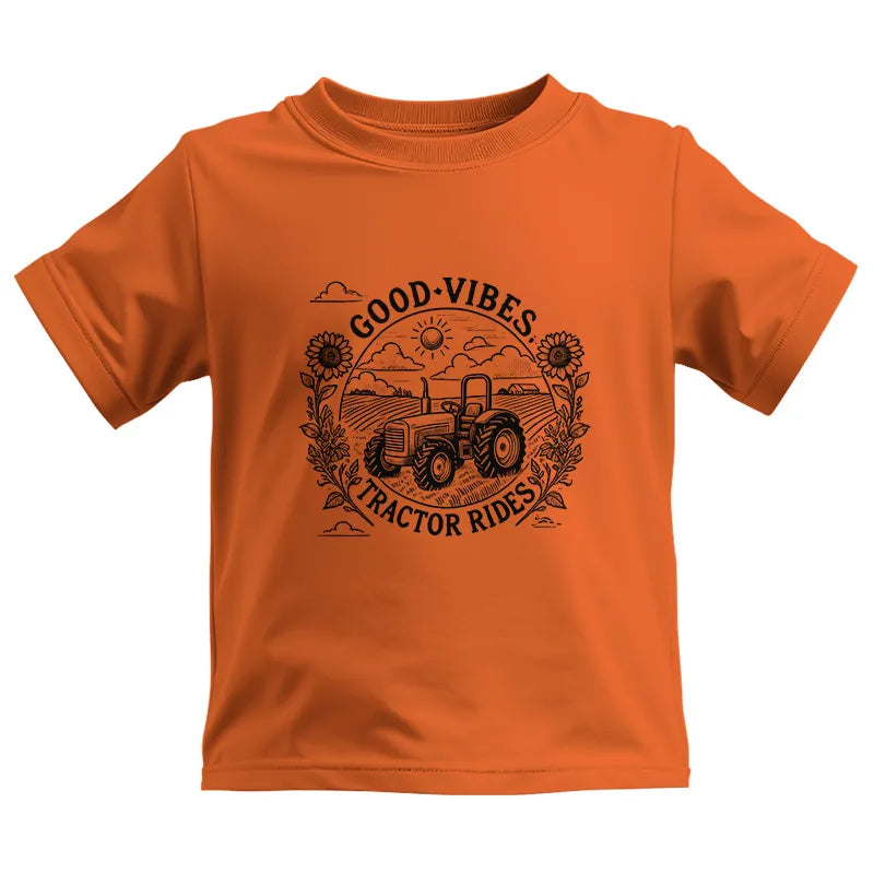 Good Vibes Tractor Rides - Kids Heavy Cotton™ Tee