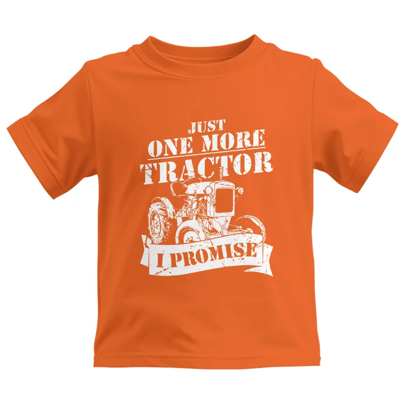 Image of Just One More Tractor I Promise Farmers Farming Farm - Kids Heavy Cotton™ Tee