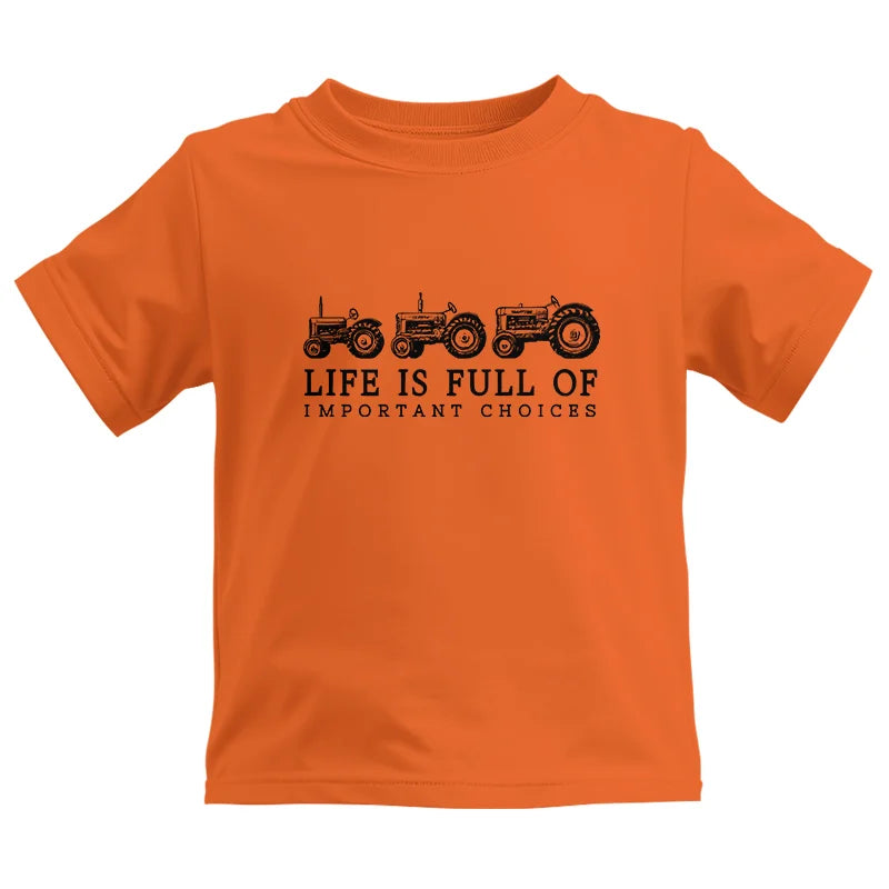 Image of Life Is Full Of Important Choices 13 - Kids Heavy Cotton™ Tee