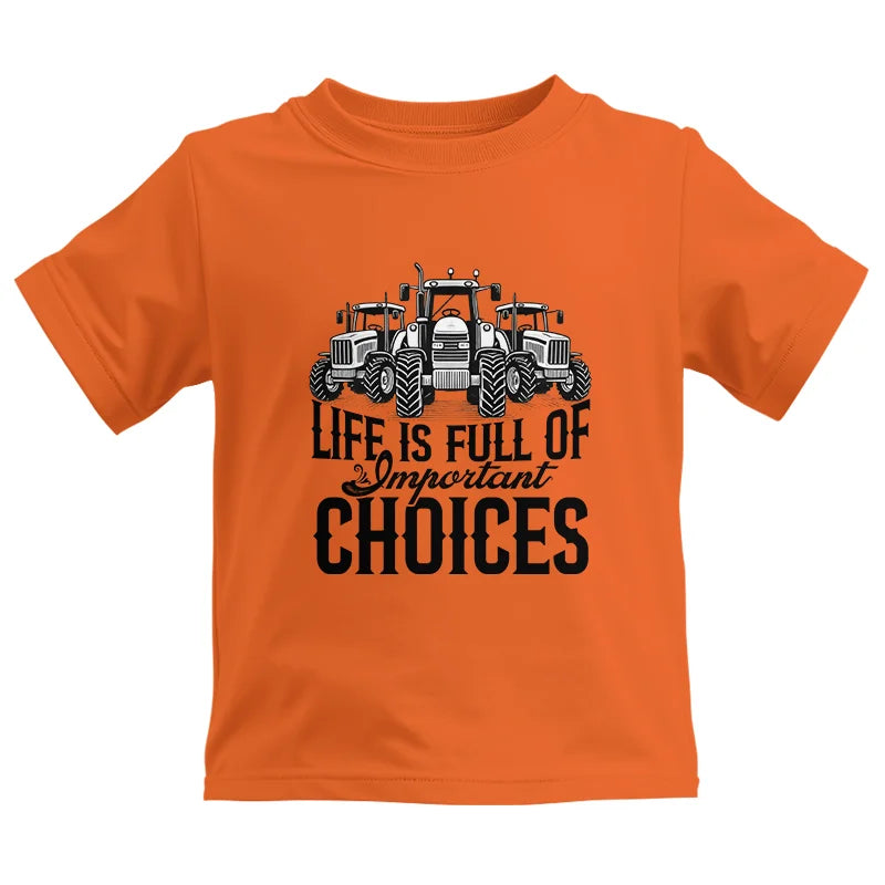 Image of Life Is Full Of Important Choices 2 - Kids Heavy Cotton™ Tee