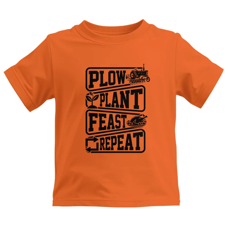 Plow Plant Feast Repeat 1 - Kids Heavy Cotton™ Tee