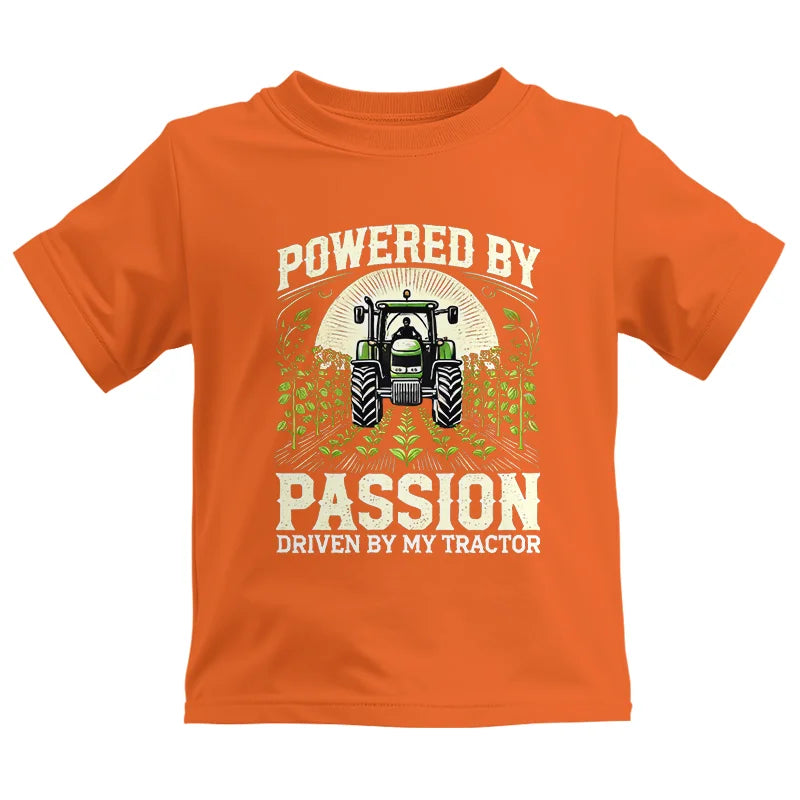 Powered By Passion Driven By My Tractor 3 - Kids Heavy Cotton™ Tee