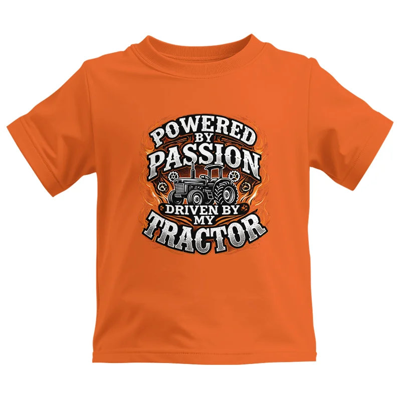 Powered By Passion Driven By My Tractor 5 - Kids Heavy Cotton™ Tee