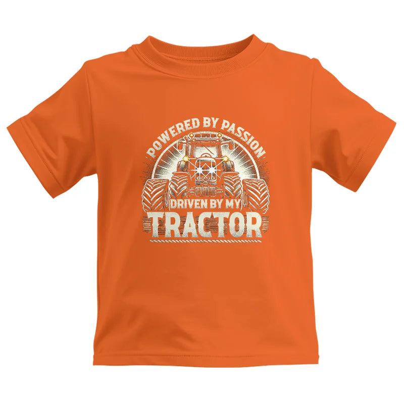 Powered By Passion Driven By My Tractor 6 - Kids Heavy Cotton™ Tee