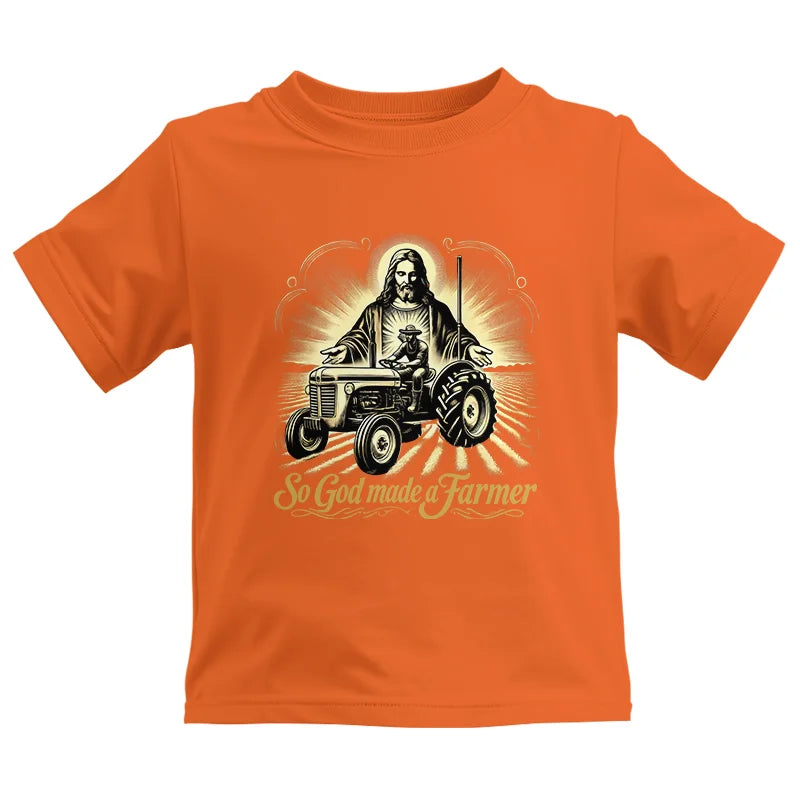 So God Made A Farmer 2 - Kids Heavy Cotton™ Tee