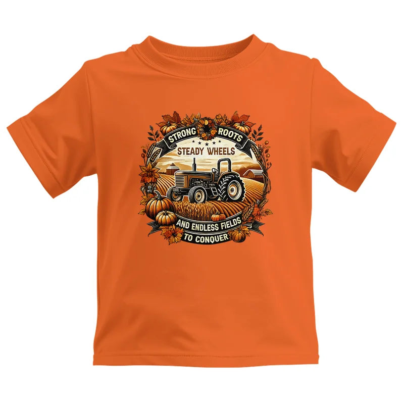 Image of Thanksgiving Farmer Endless Fields To Conquer 1 - Kids Heavy Cotton™ Tee