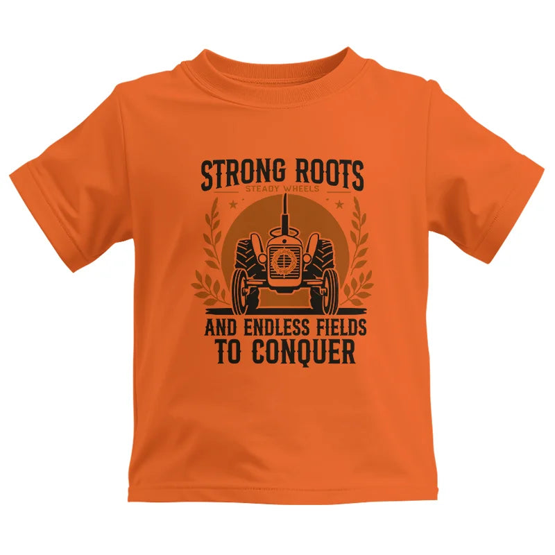 Thanksgiving Farmer Endless Fields To Conquer 4 - Kids Heavy Cotton™ Tee