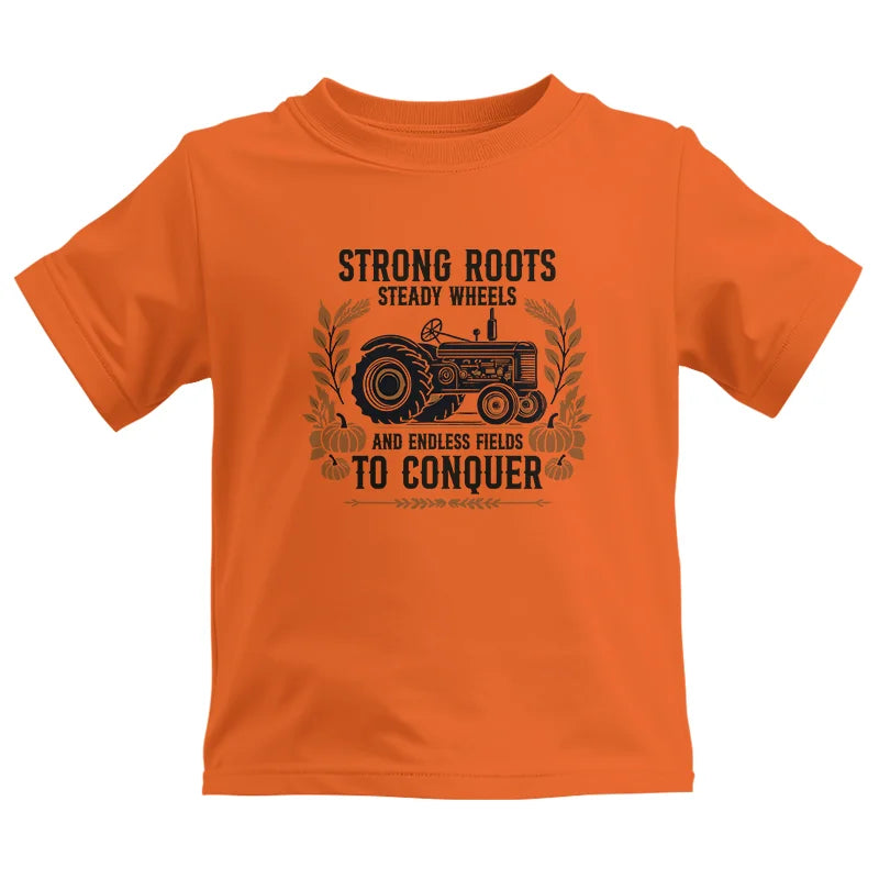 Thanksgiving Farmer Endless Fields To Conquer 5 - Kids Heavy Cotton™ Tee