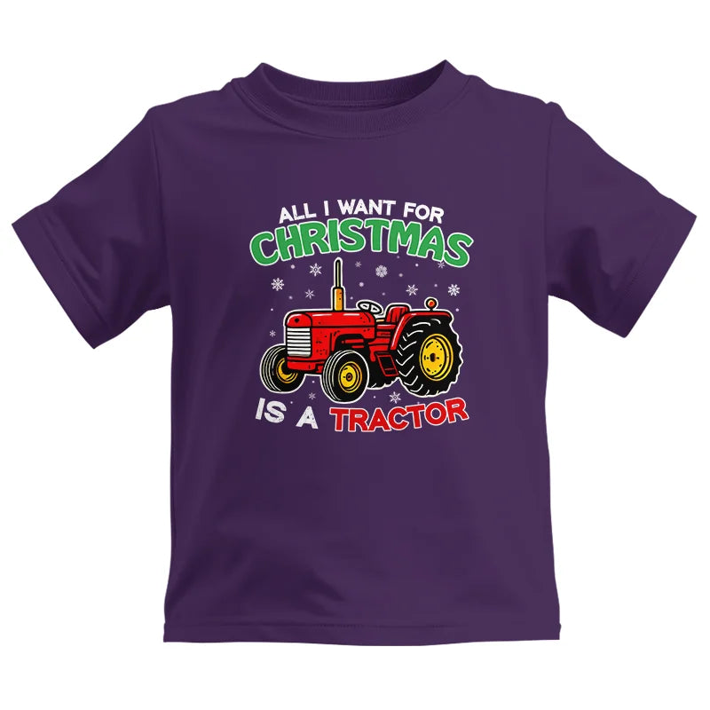 Image of All I Want For Christmas Is A Tractor - Kids Heavy Cotton™ Tee