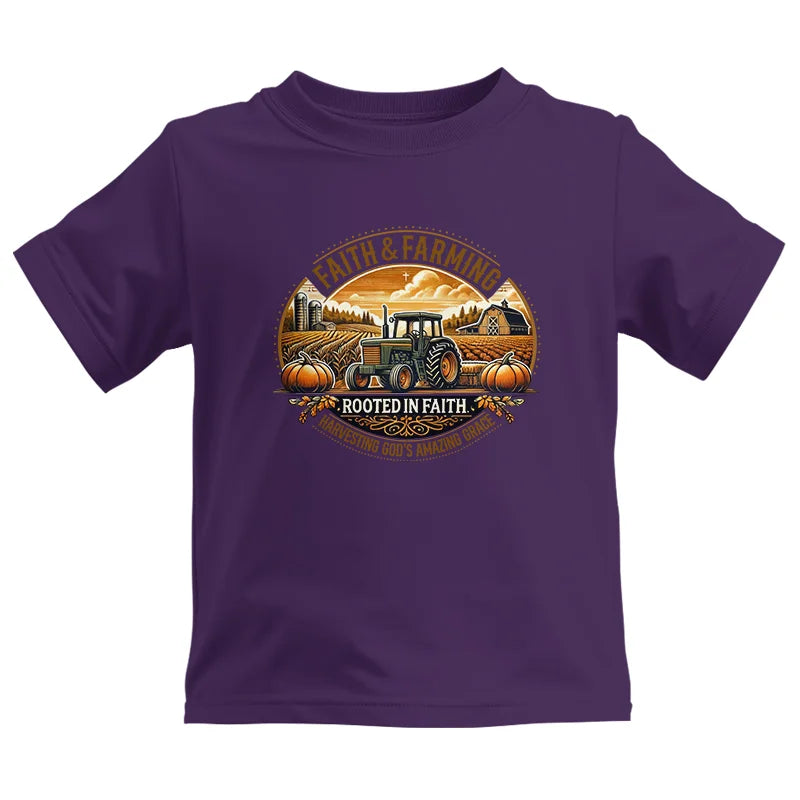 Faith And Farming 1 - Kids Heavy Cotton™ Tee