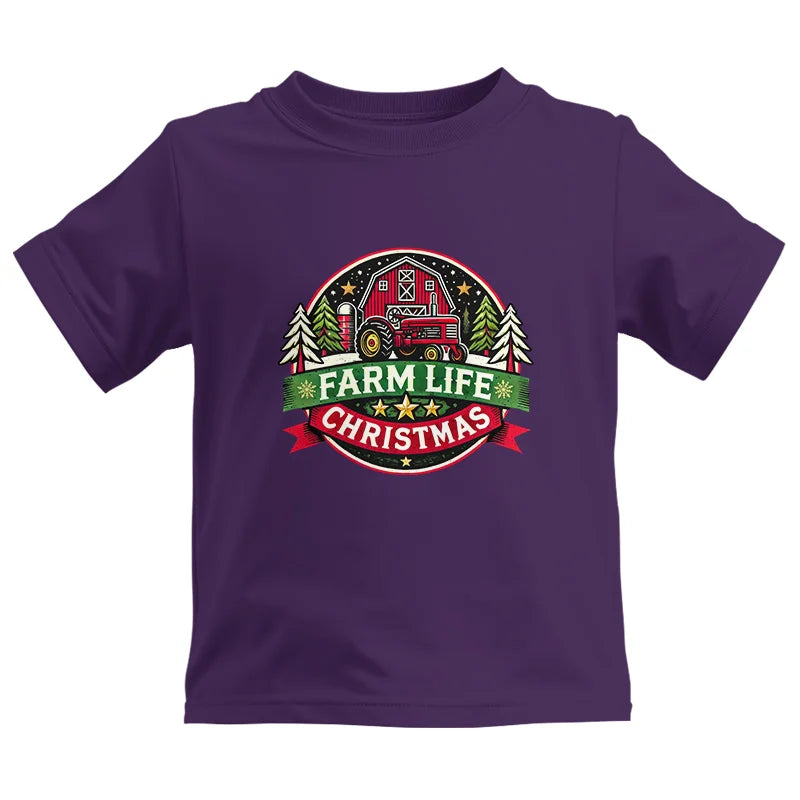 Image of Farm Life Christmas 3 - Kids Heavy Cotton™ Tee