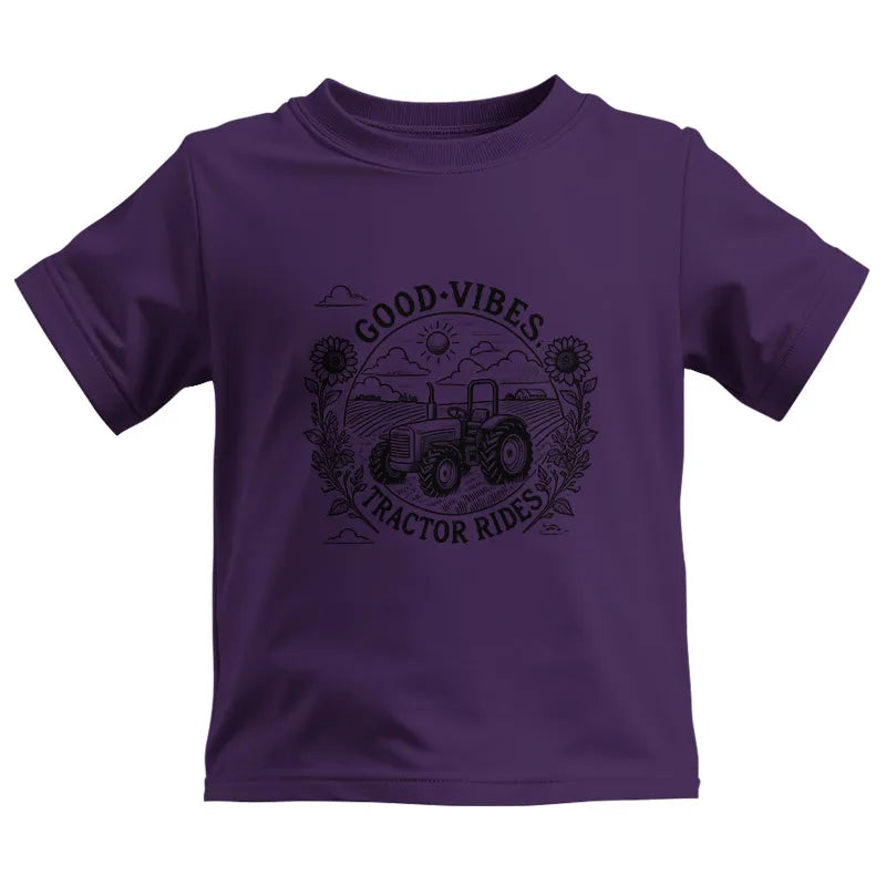 Image of Good Vibes Tractor Rides - Kids Heavy Cotton™ Tee