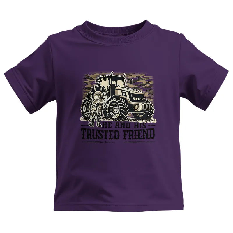 He and His Trusted Friend - Kids Heavy Cotton™ Tee