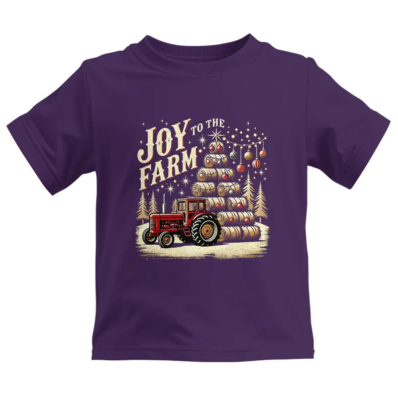 Joy To The Farm - Kids Heavy Cotton™ Tee