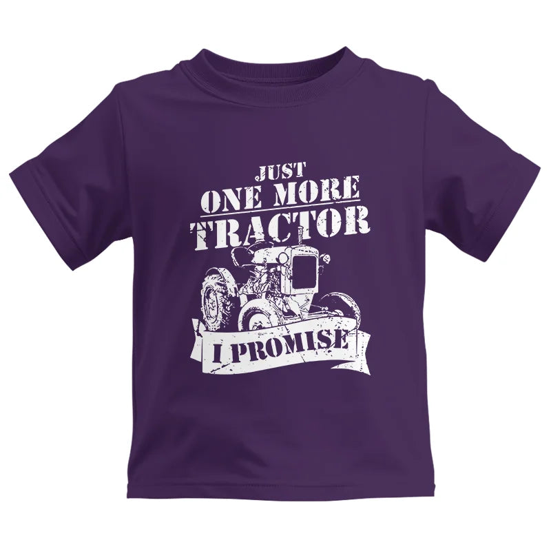 Image of Just One More Tractor I Promise Farmers Farming Farm - Kids Heavy Cotton™ Tee