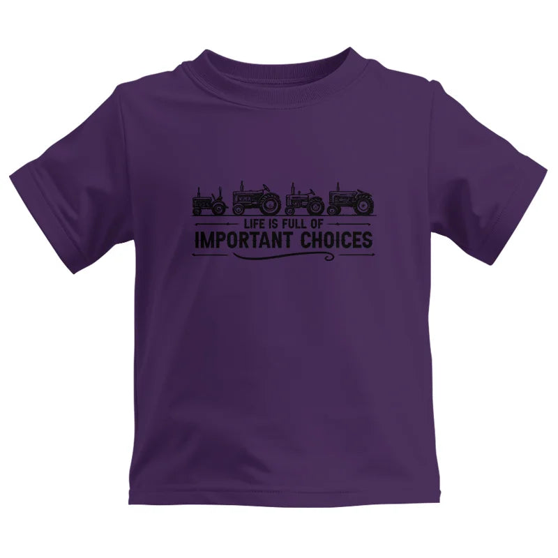 Image of Life Is Full Of Important Choices 12 - Kids Heavy Cotton™ Tee