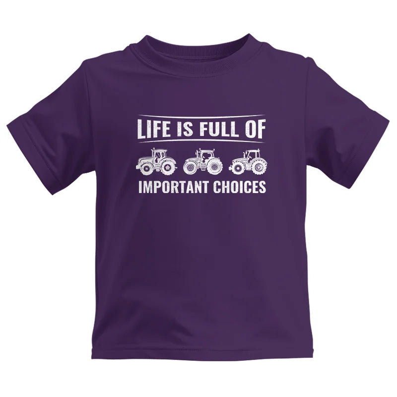 Image of Life Is Full Of Important Choices 16 - Kids Heavy Cotton™ Tee