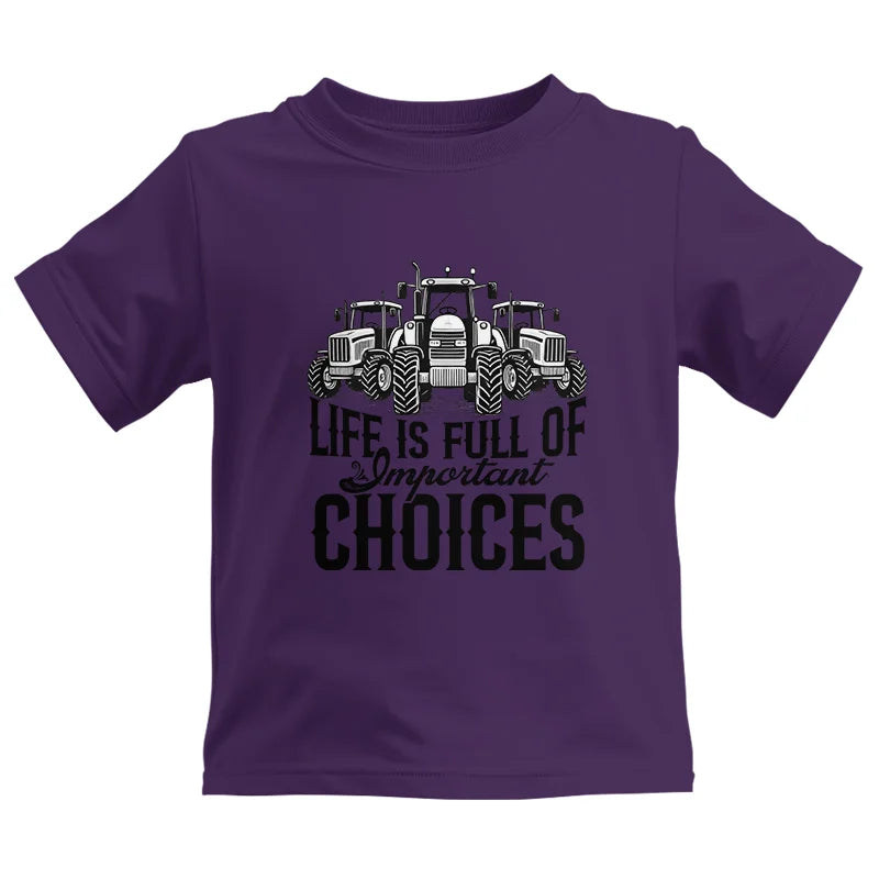 Image of Life Is Full Of Important Choices 2 - Kids Heavy Cotton™ Tee