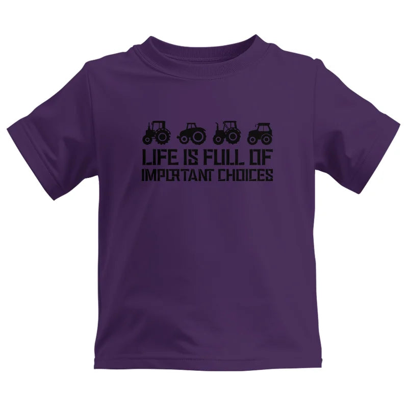 Image of Life Is Full Of Important Choices 20 - Kids Heavy Cotton™ Tee