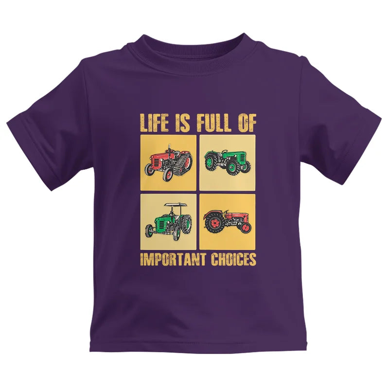 Image of Life Is Full Of Important Choices 38 - Kids Heavy Cotton™ Tee