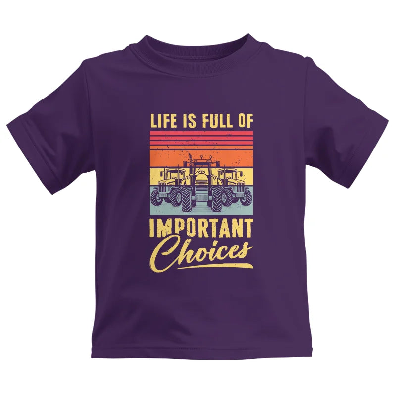 Image of Life Is Full Of Important Choices 39 - Kids Heavy Cotton™ Tee