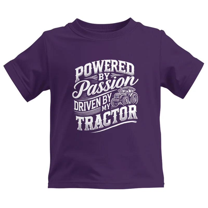 Powered By Passion Driven By My Tractor 2 - Kids Heavy Cotton™ Tee