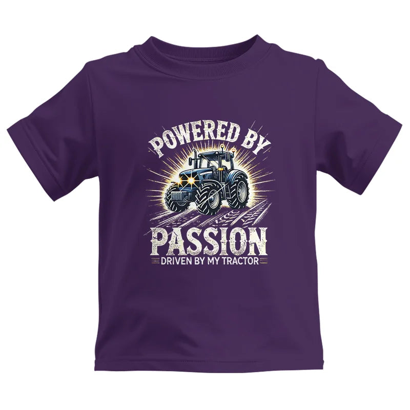 Image of Powered By Passion Driven By My Tractor - Kids Heavy Cotton™ Tee