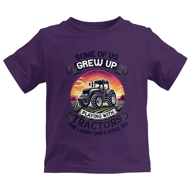 Some Of Us Grew Up Playing With Tractors 4 - Kids Heavy Cotton™ Tee