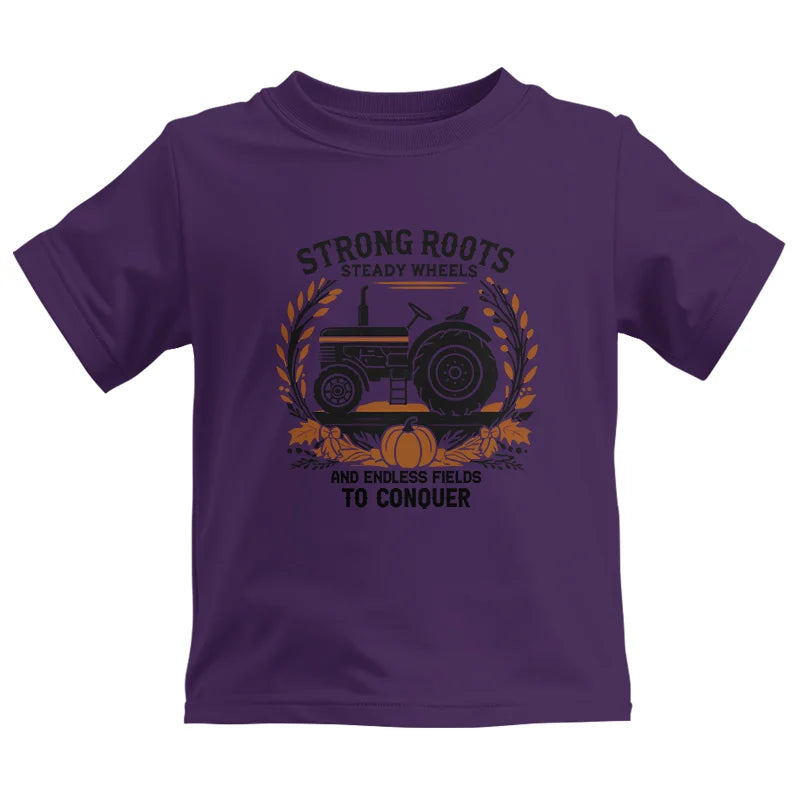 Thanksgiving Farmer Endless Fields To Conquer 3 - Kids Heavy Cotton™ Tee