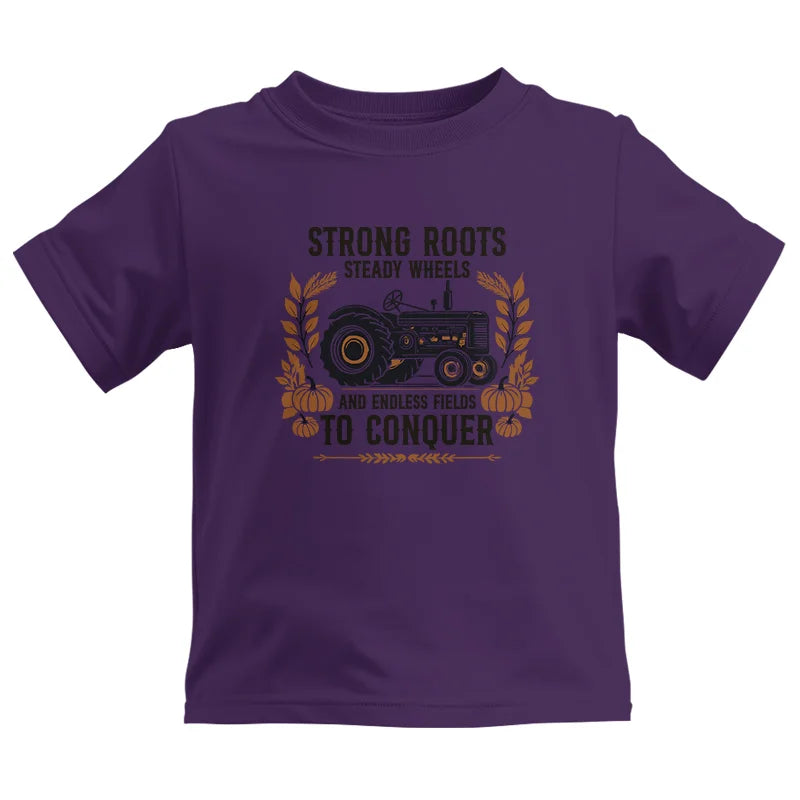 Thanksgiving Farmer Endless Fields To Conquer 5 - Kids Heavy Cotton™ Tee