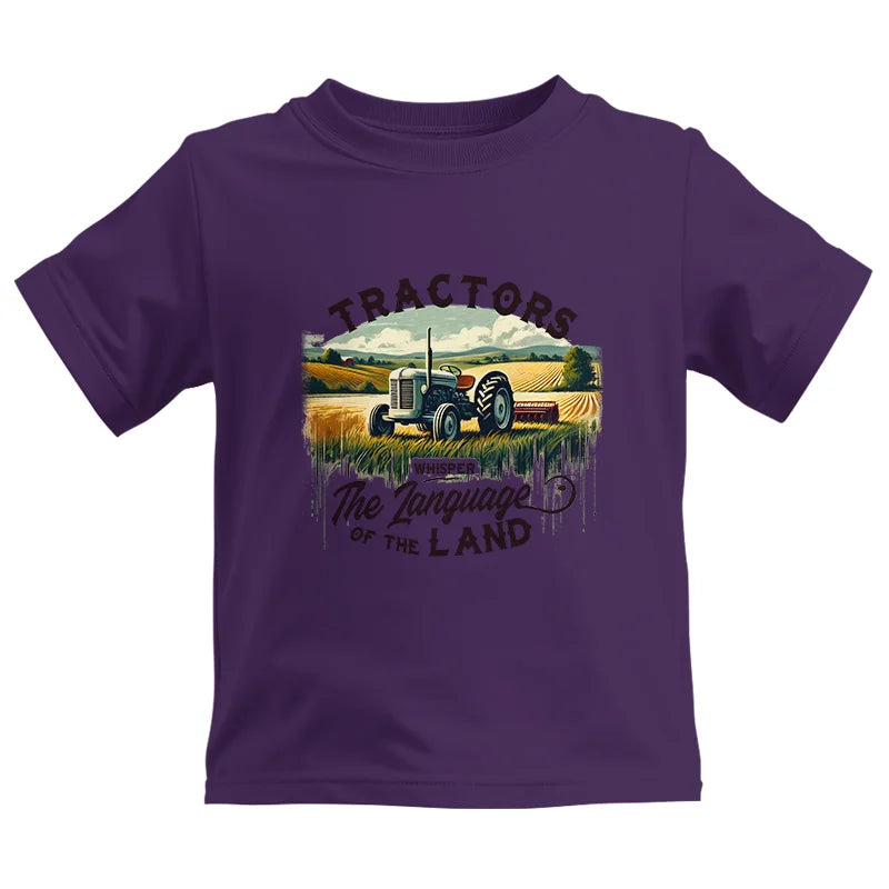 Tractors Whisper The Language Of The Land 2 - Kids Heavy Cotton™ Tee